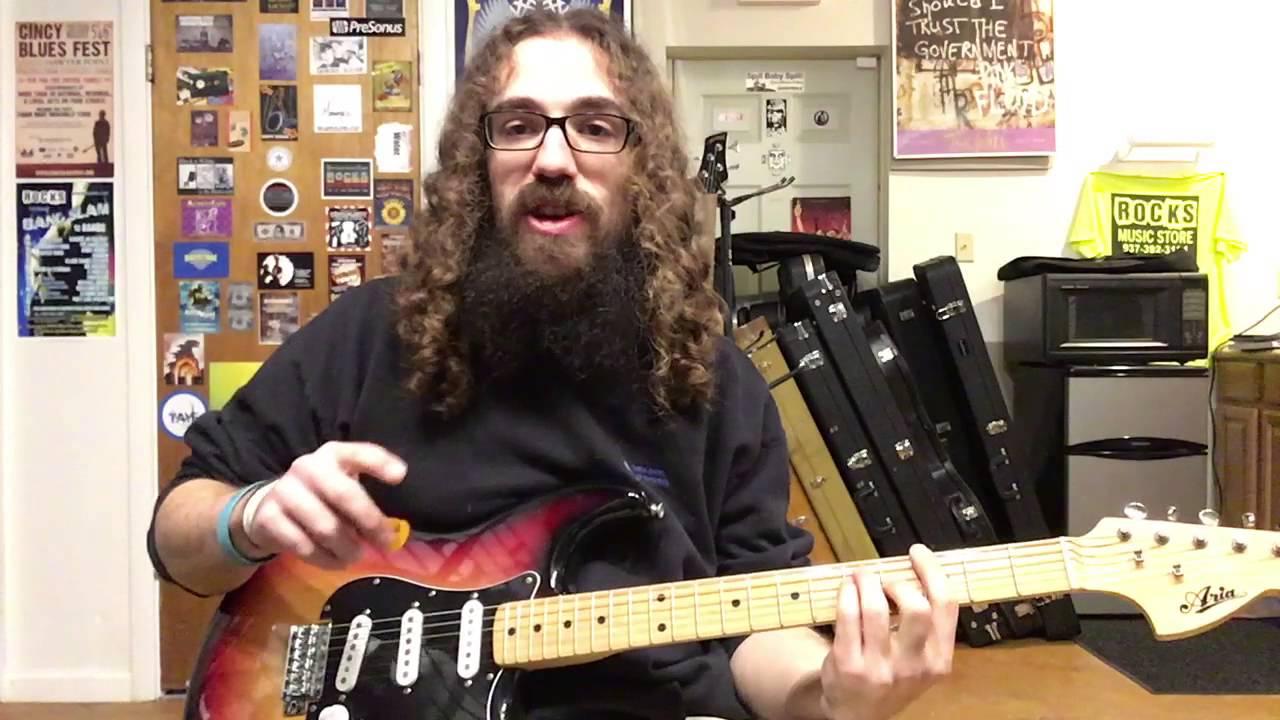 Aria 1970s MIJ Lawsuit Strat Demo