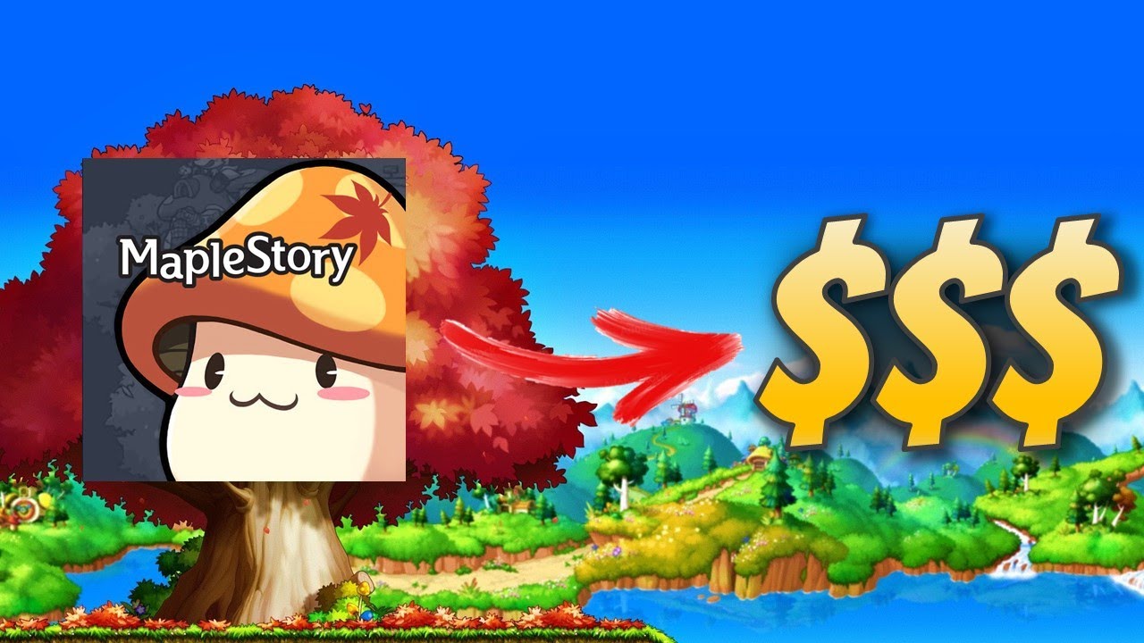 Как игроки зарабатывают деньги в этой игре уже почти 20 лет (Maplestory) | Заработок в Интернете