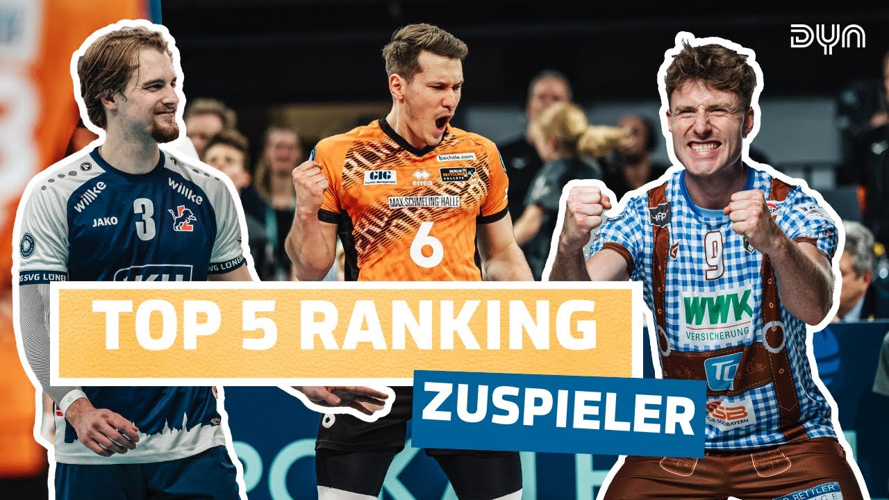 TOP 5 ZUSPIELER in der VOLLEYBALL BUNDESLIGA🥵 | Männer