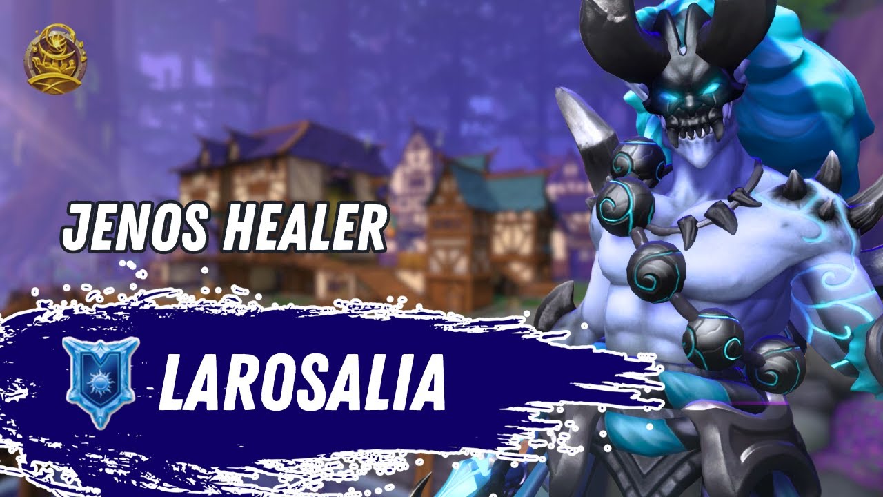 165K heal Jenos Luminary Lar0salia (diamond) Paladins Ranked Gameplay