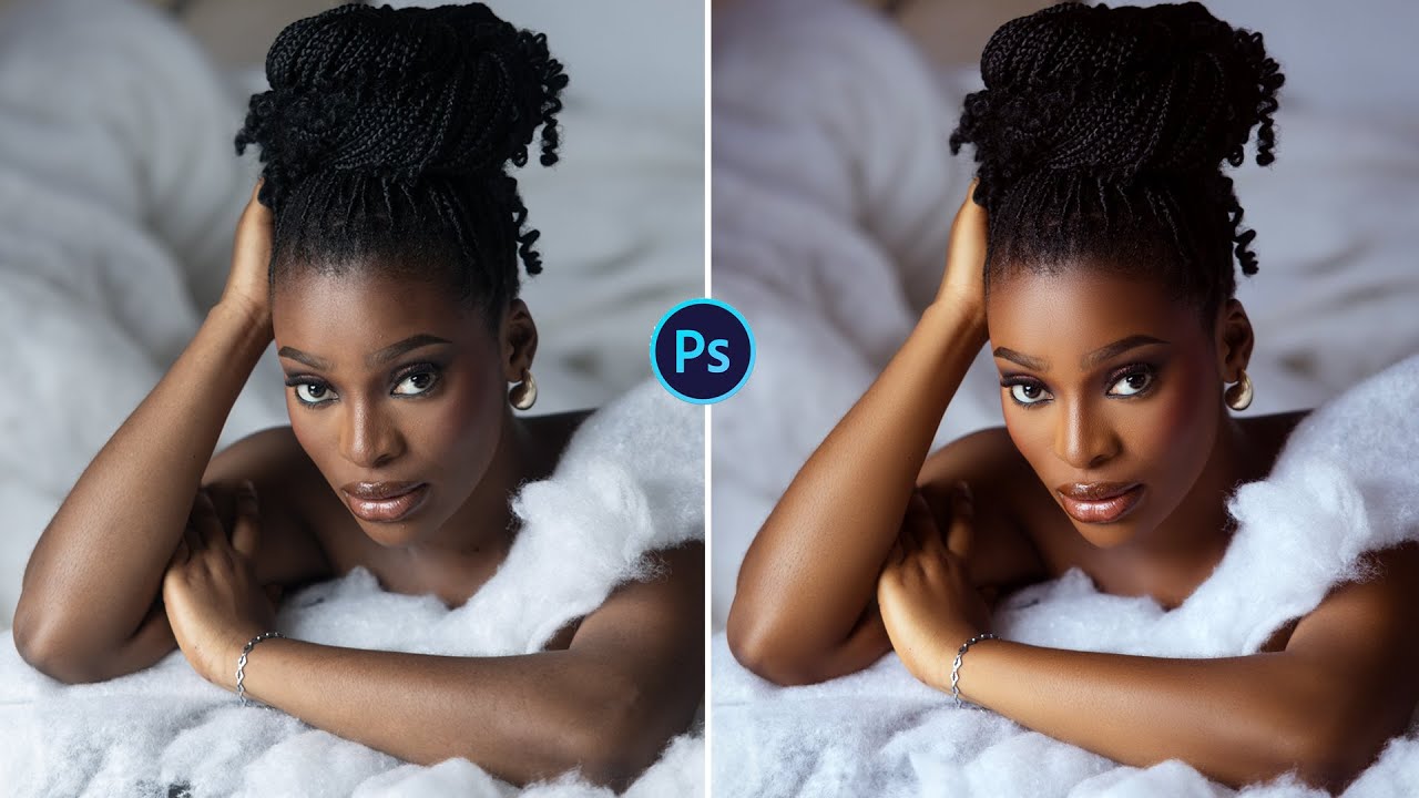 Best Skin Retouching | in Photoshop | for Beginners | Color Grading #photoshop #tutorial #retouching