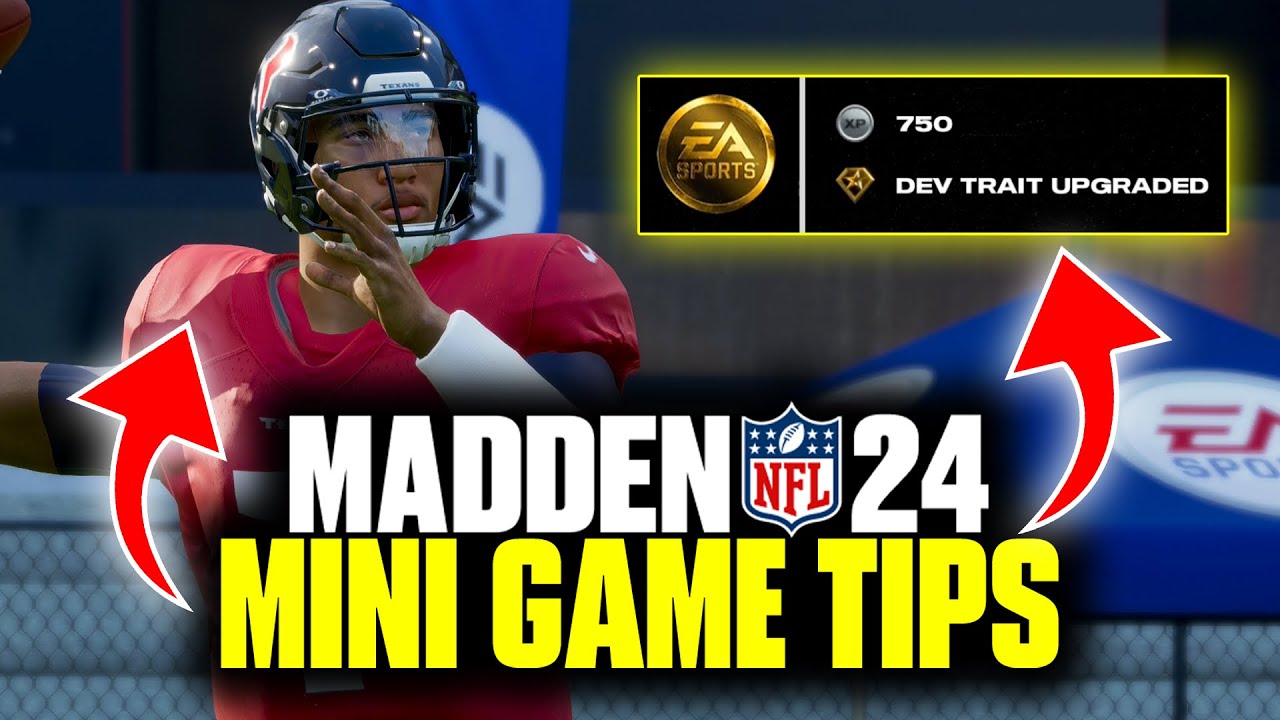 Советы по получению ЗОЛОТА в мини-играх франшизы Madden 24!