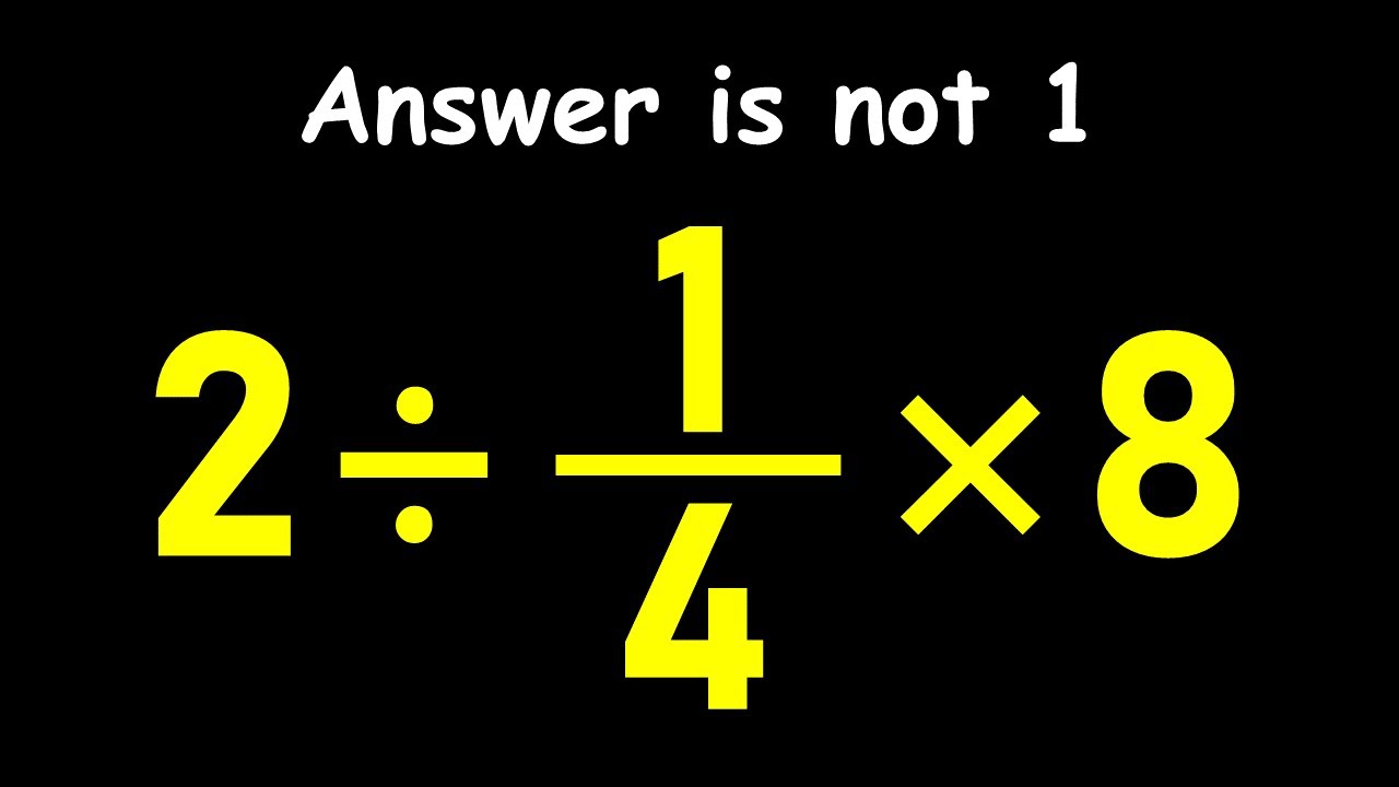This Simple Math Problem Will Surprise You!