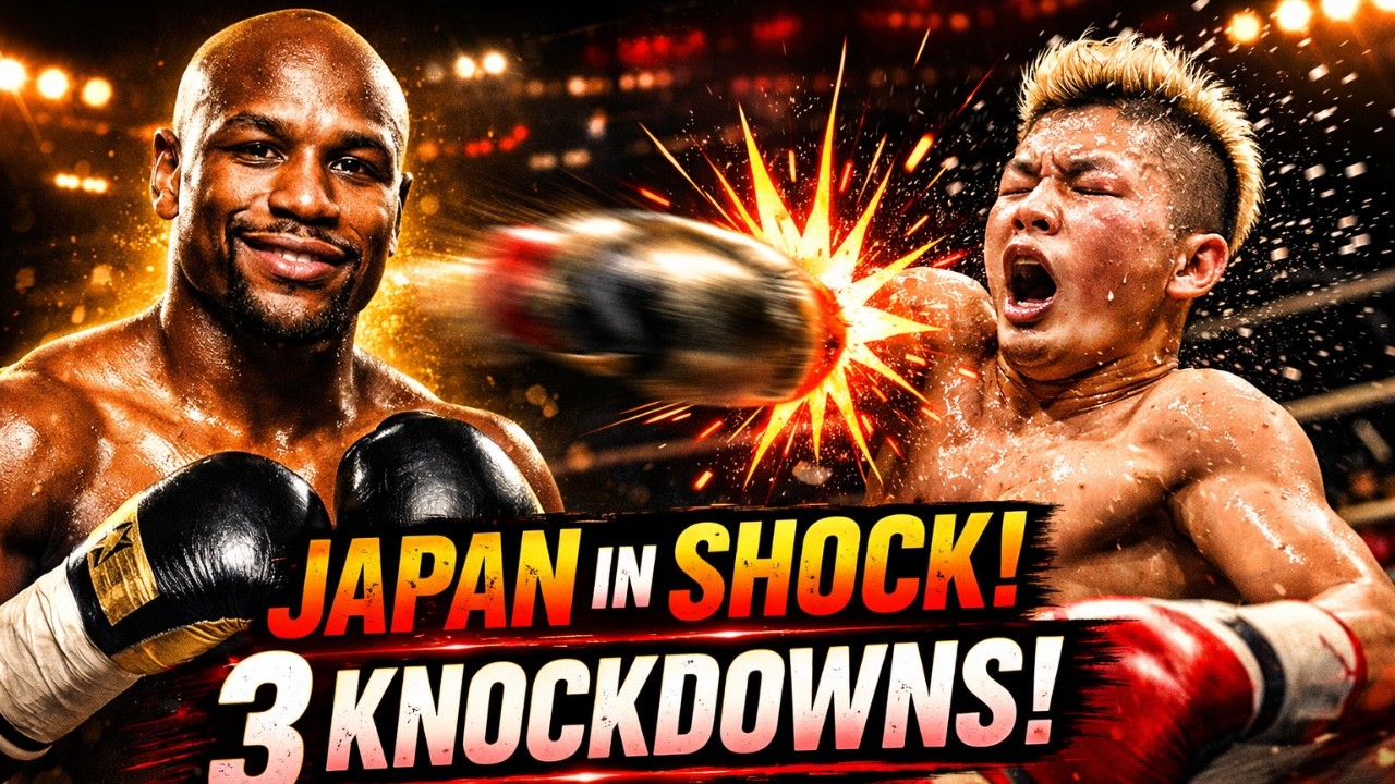 Floyd Mayweather SHOCKS Japan! Tenshin Nasukawa Dropped 3 Times in 1 Round 😱