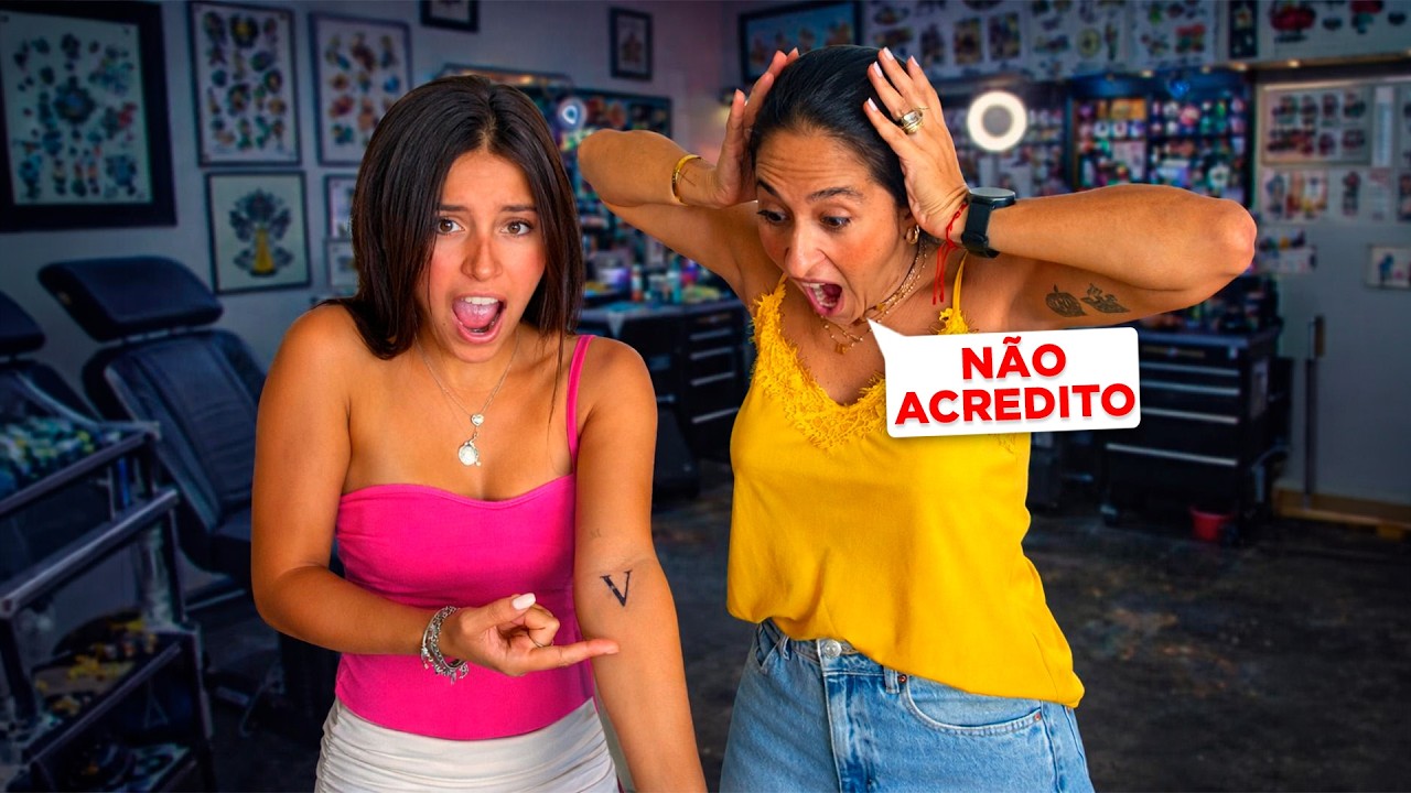 FEFE FEZ HÁ TATUAGEM ESCONDIDO!😱