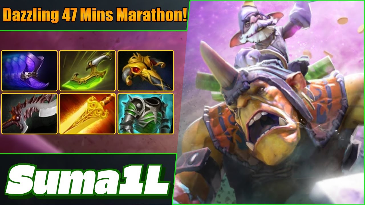 Suma1L Alchemist Mid ⚡ Epic 47 Mins Marathon! Dota 2 DotaPulse Highlight Gameplay