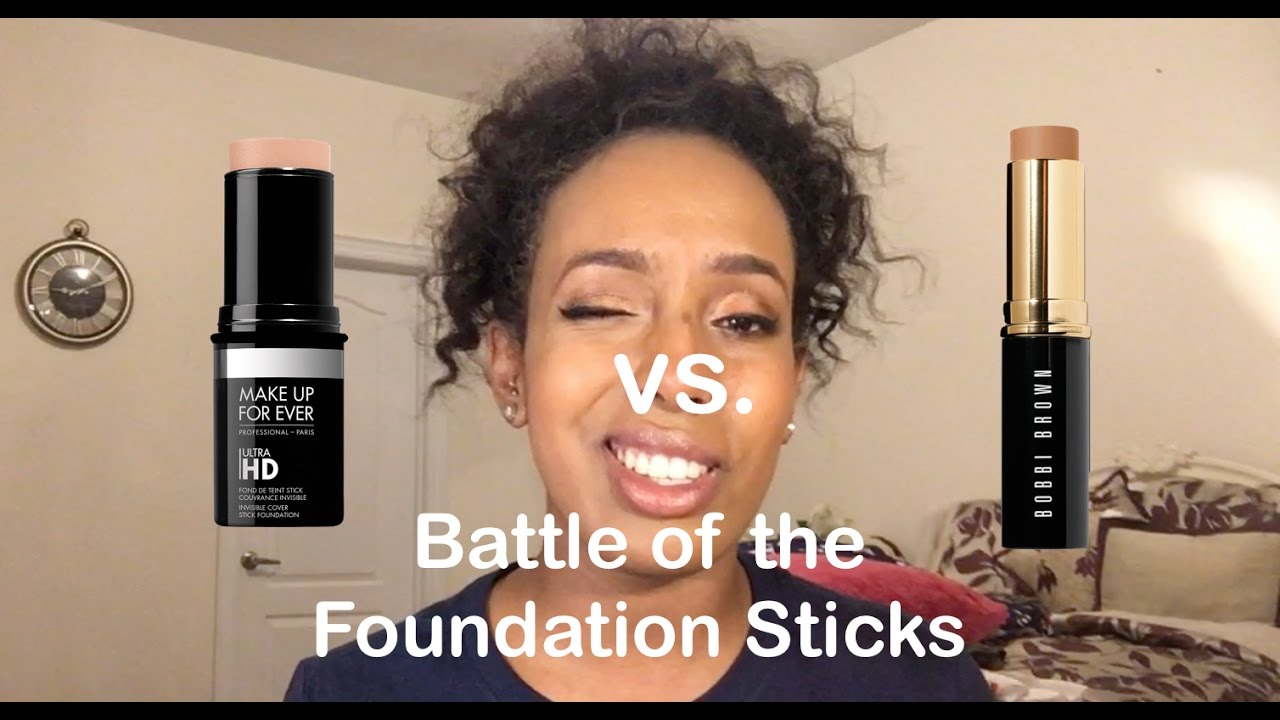 Bobbi Brown vs Makeup Forever (Brown Skin) || BATTLE OF THE FOUNDATION STICKS
