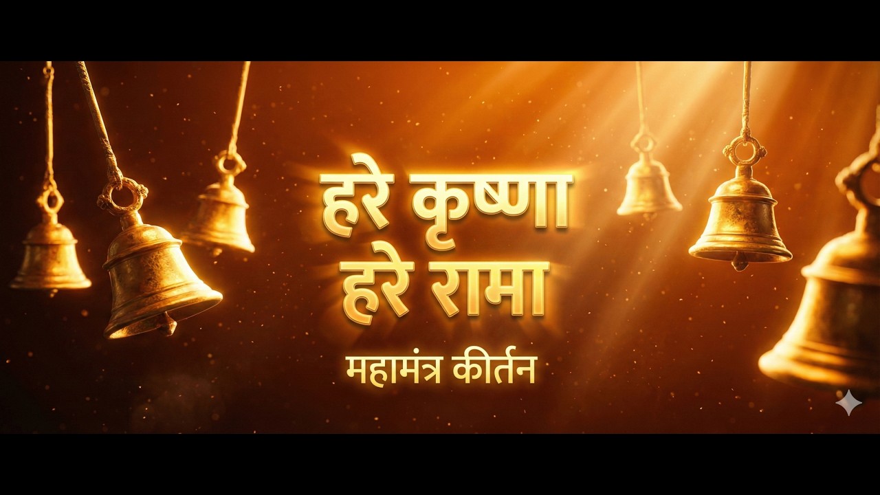 हरे कृष्णा हरे रामा | ISKCON Bhajan | अखंड महामंत्र | Hare Krishna Hare Rama शक्तिशाली महामंत्र
