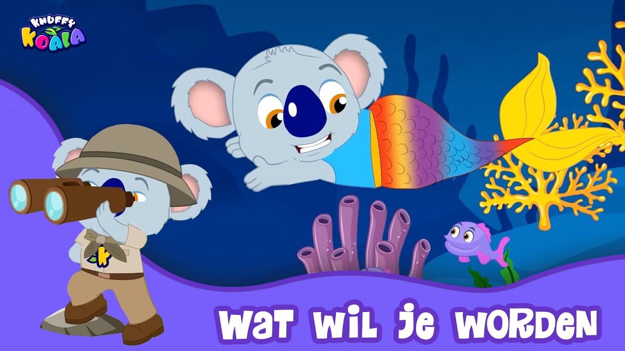 Knuffy Koala - Wat Wil Je Worden | Welke beroepen zijn er zoal? De leukste leerliedjes!