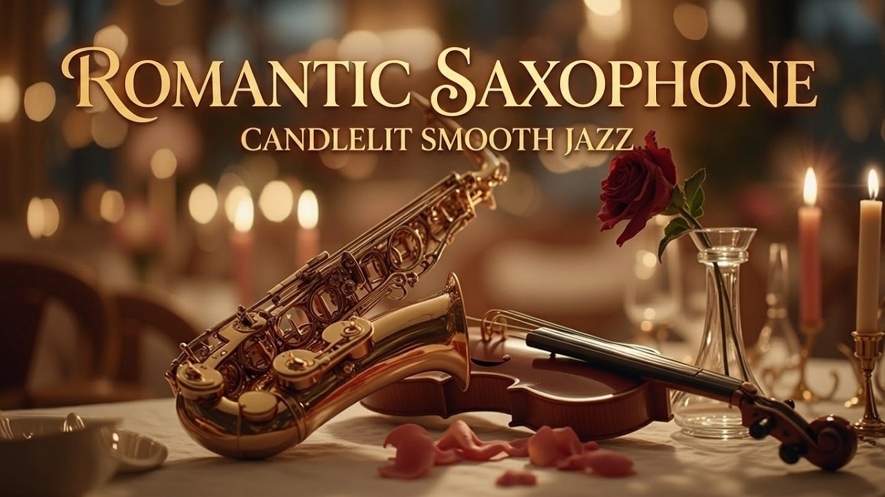 Romantic Saxophone Music | Smooth Instrumental Love Songs for Relaxing Candlelight Dinners