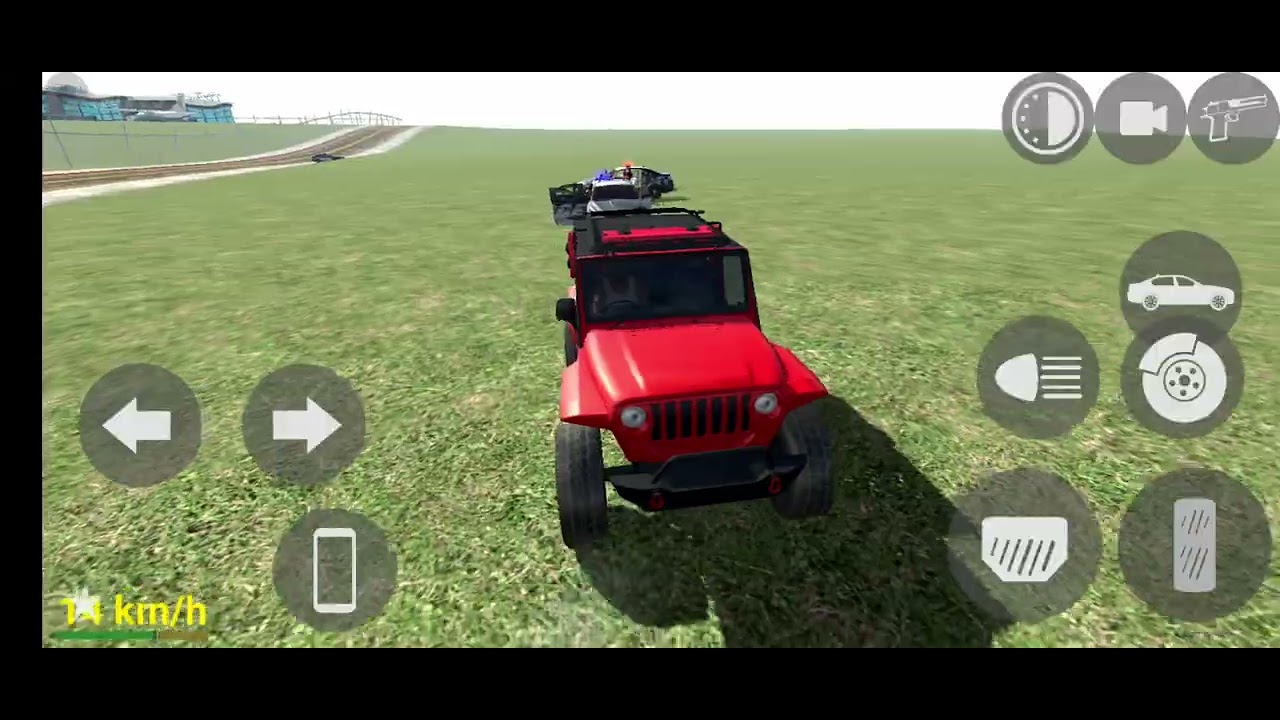 Police chase scene without health kit survival #indianbikedriving3d 