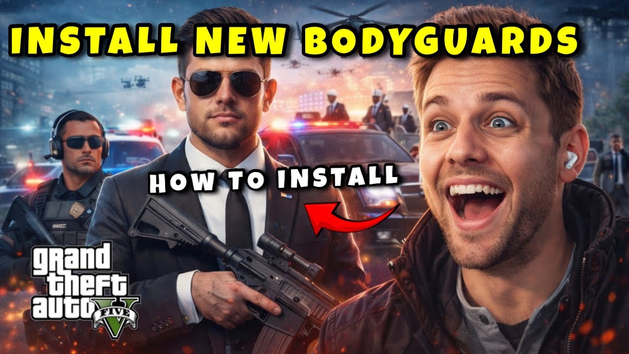 How to Install High-End Security Bodyguard Mod in GTA 5 | Fast & Easy Method (2026)