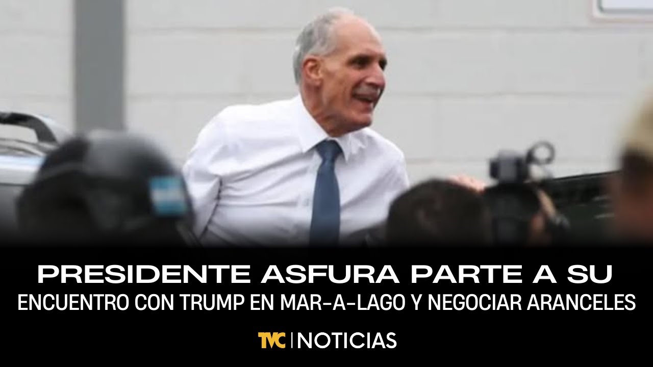 Presidente Asfura parte a su encuentro con Trump en Mar-A-Lago y negociar aranceles
