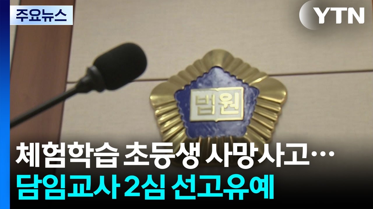 체험학습 초등생 사망 사고 담임에 '선고유예'...교사직 유지 / YTN