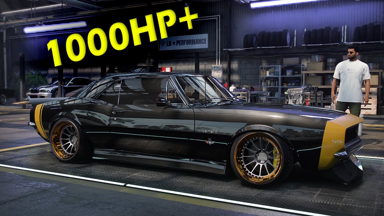 Need for Speed Heat Chevrolet Camaro SS '67 1000HP+ Customization | Max Build Camaro SS