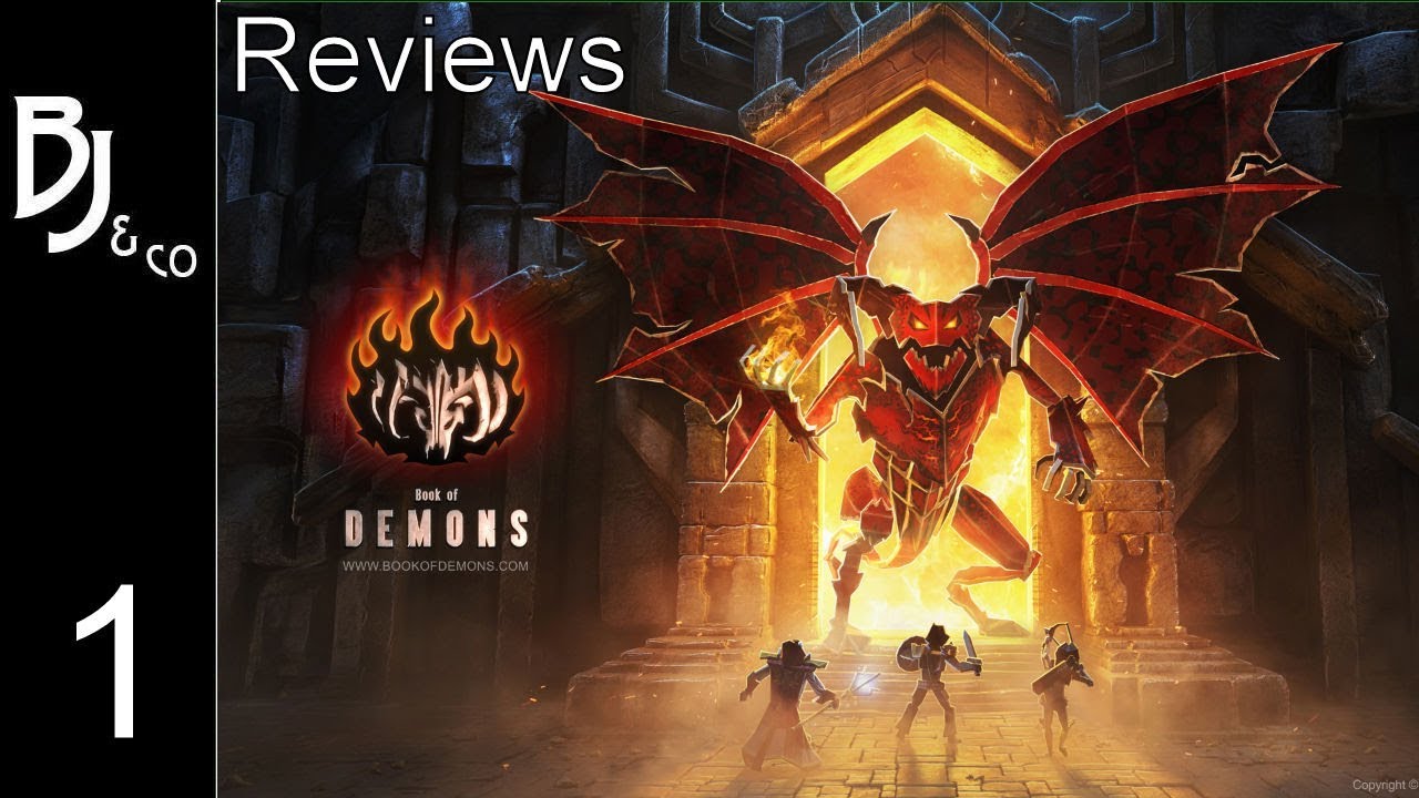 Book of Demons - First Look and Thoughts - Card Based JRPG