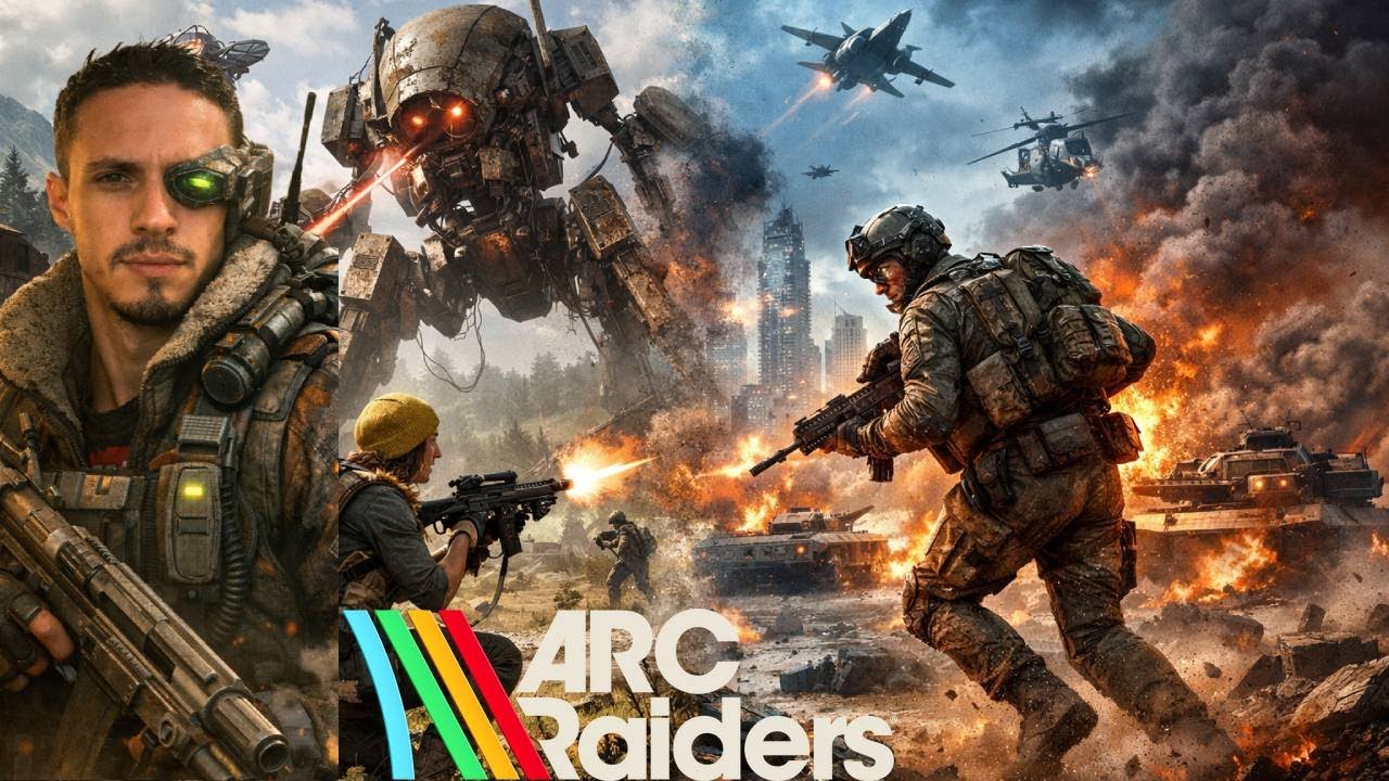 ARC raiders e BATTLEFIELD 6 🟡🔵🟢🔴