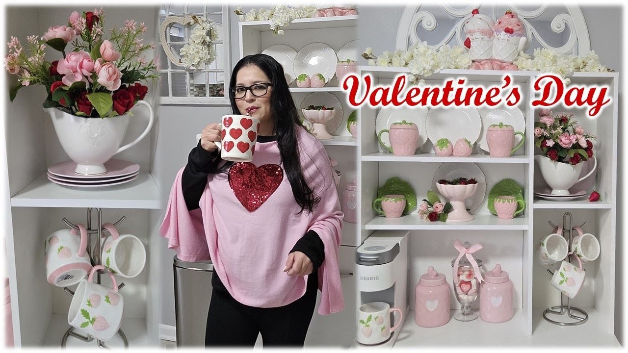 Decoración 2025 / Como decorar una cocina pequeña para San Valentín ❤️