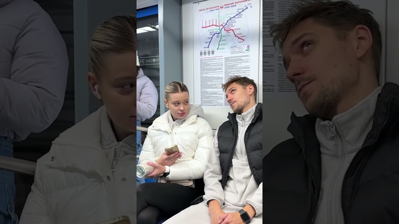 Why Everyone is looking down on your train ride #AlexEasy #Subway #Pranks