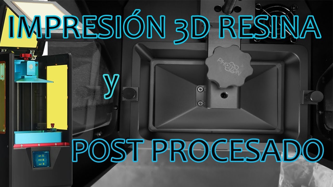 ✅ Impresión 3D Resina y Post Procesado ▶Paso a Paso y Consejos