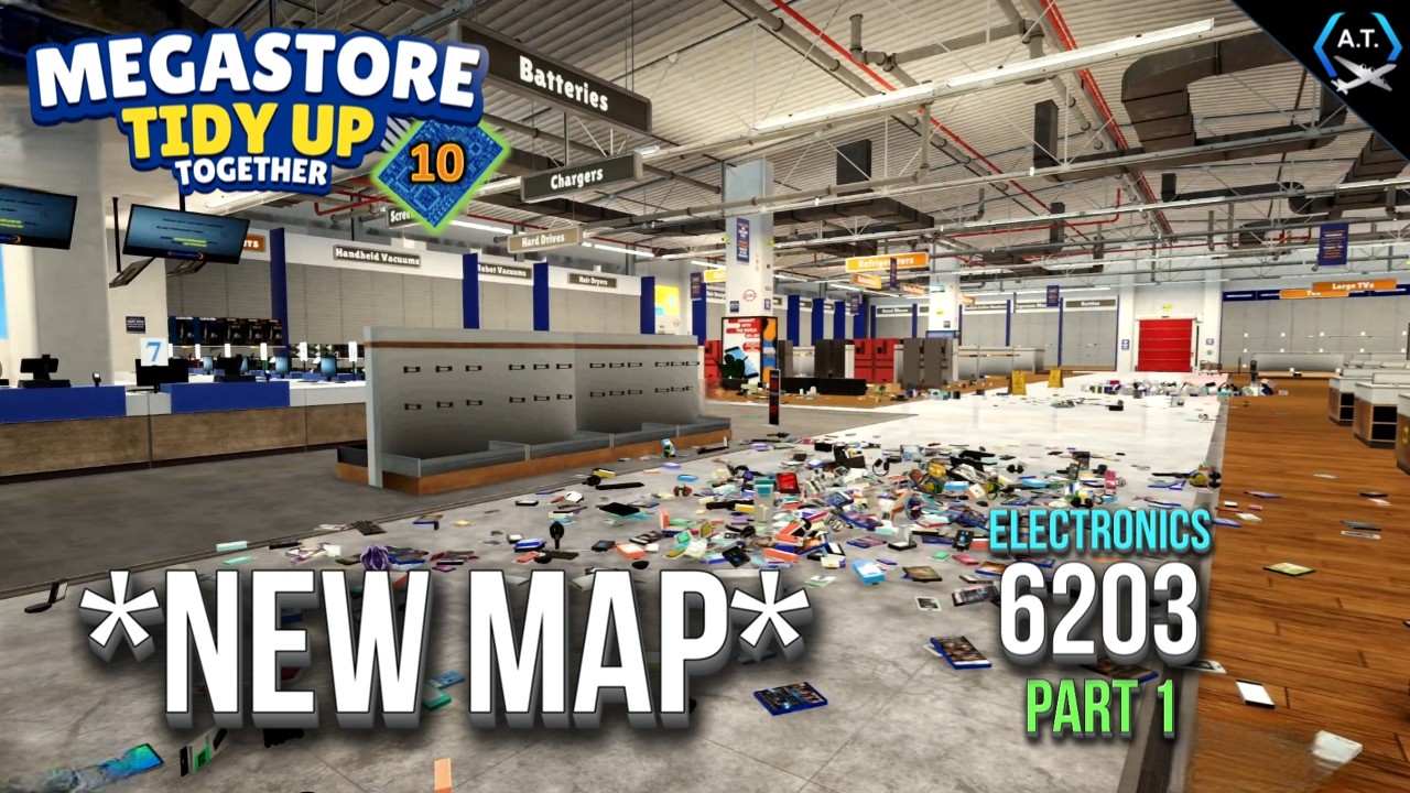 6203 товара &mdash; Магазин электроники открыт! | Megastore: Tidy Up Together | Эпизод №10 |