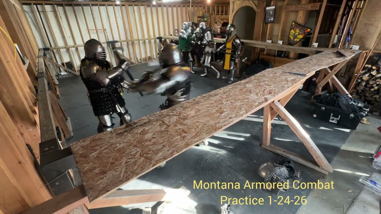 Montana Armored Combat Practice 1-24-26