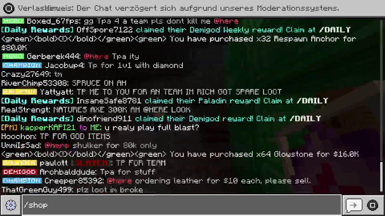 n minevill lifesteal