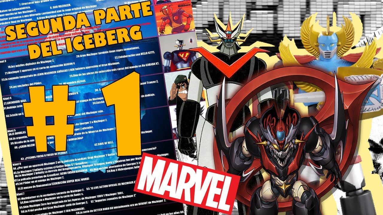 La segunda parte del iceberg de Mazinger Z #1/ ¿Mazinger en MARVEL?
