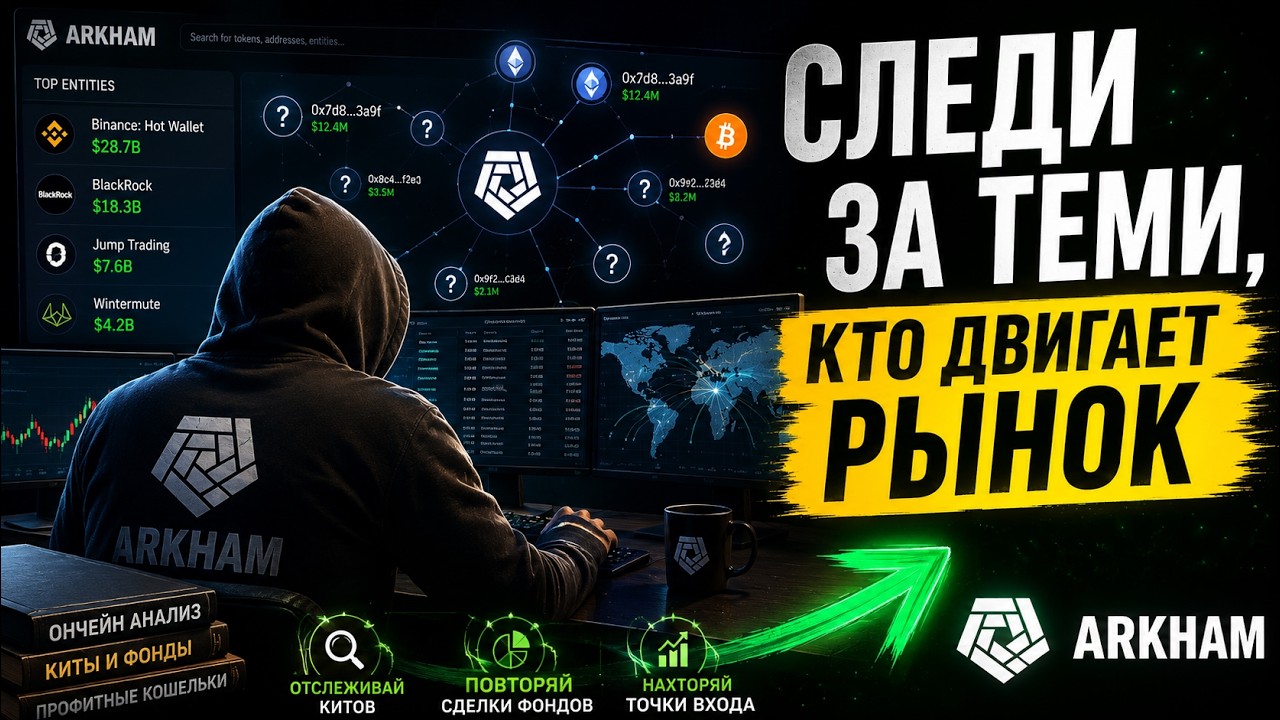🔥 Where Is the Money Going in Crypto? Arkham Will Show You