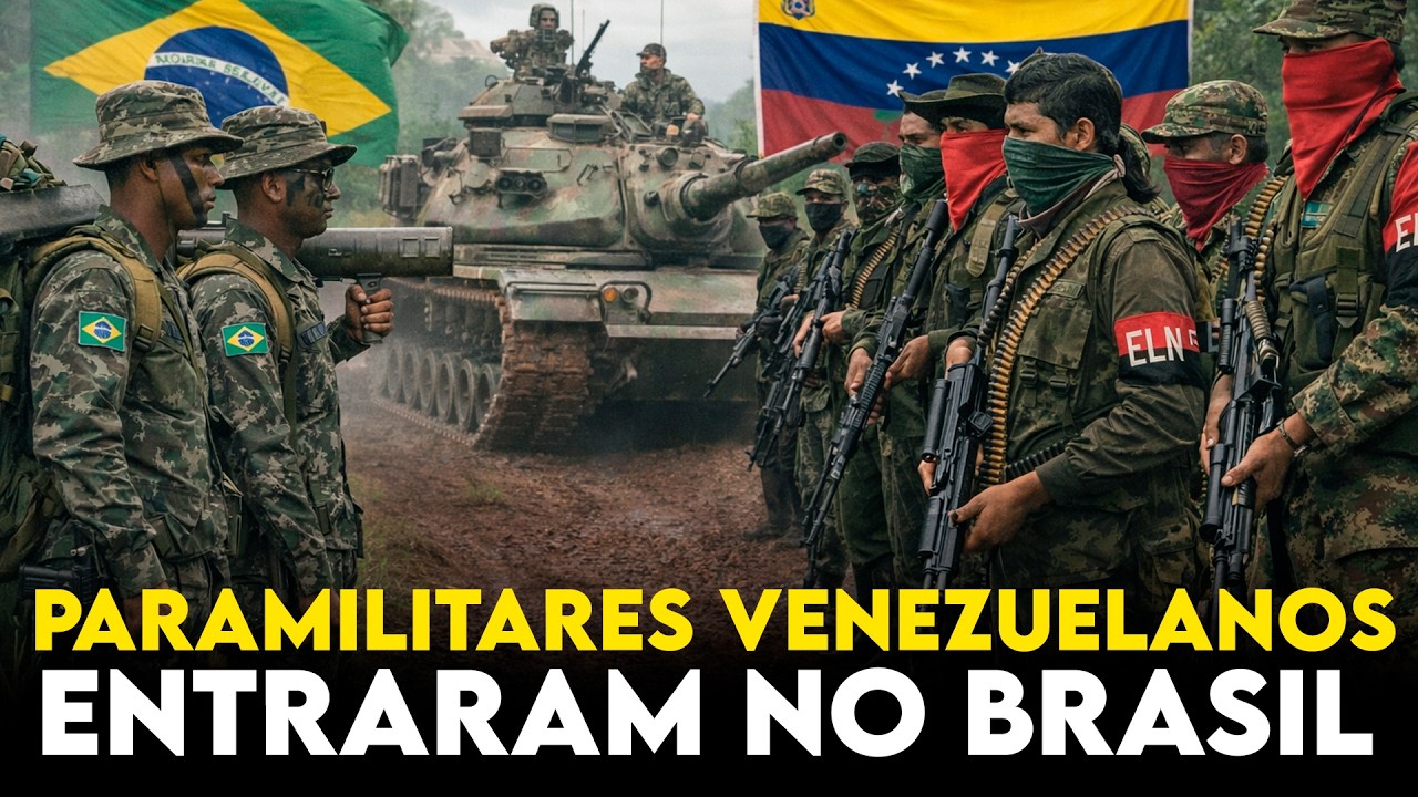 Paramilitares venezuelanos ENTEARAM NO BRASIL!!