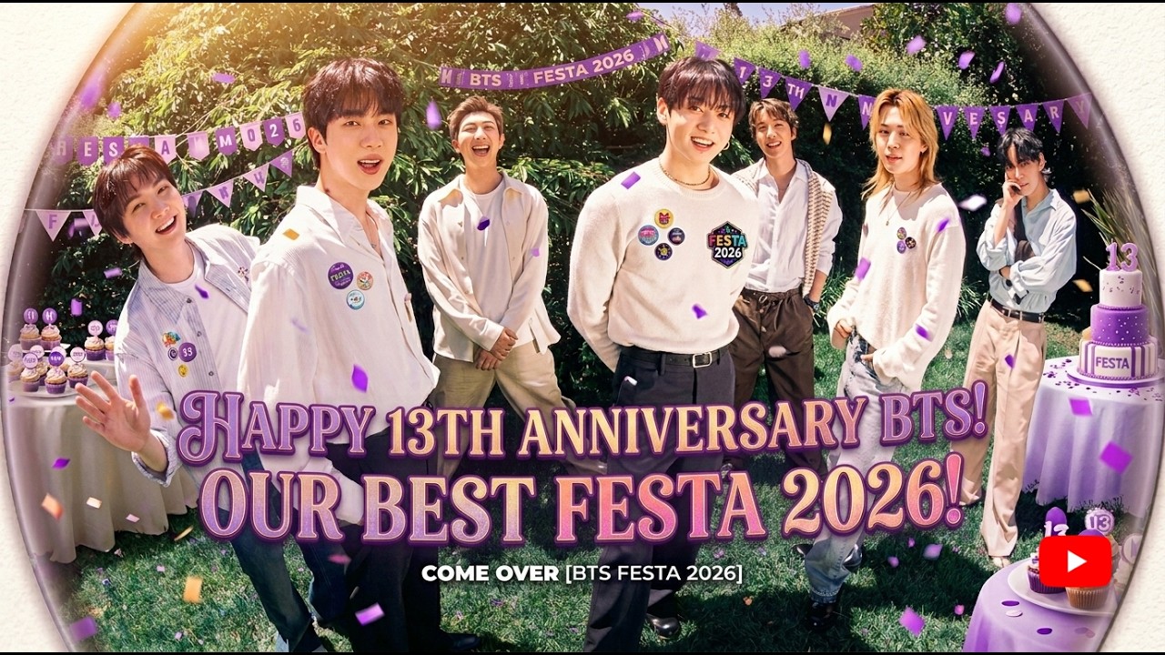 BTS OT7 REUNION IS HERE! 💜 Festa 2026 Dinner & 