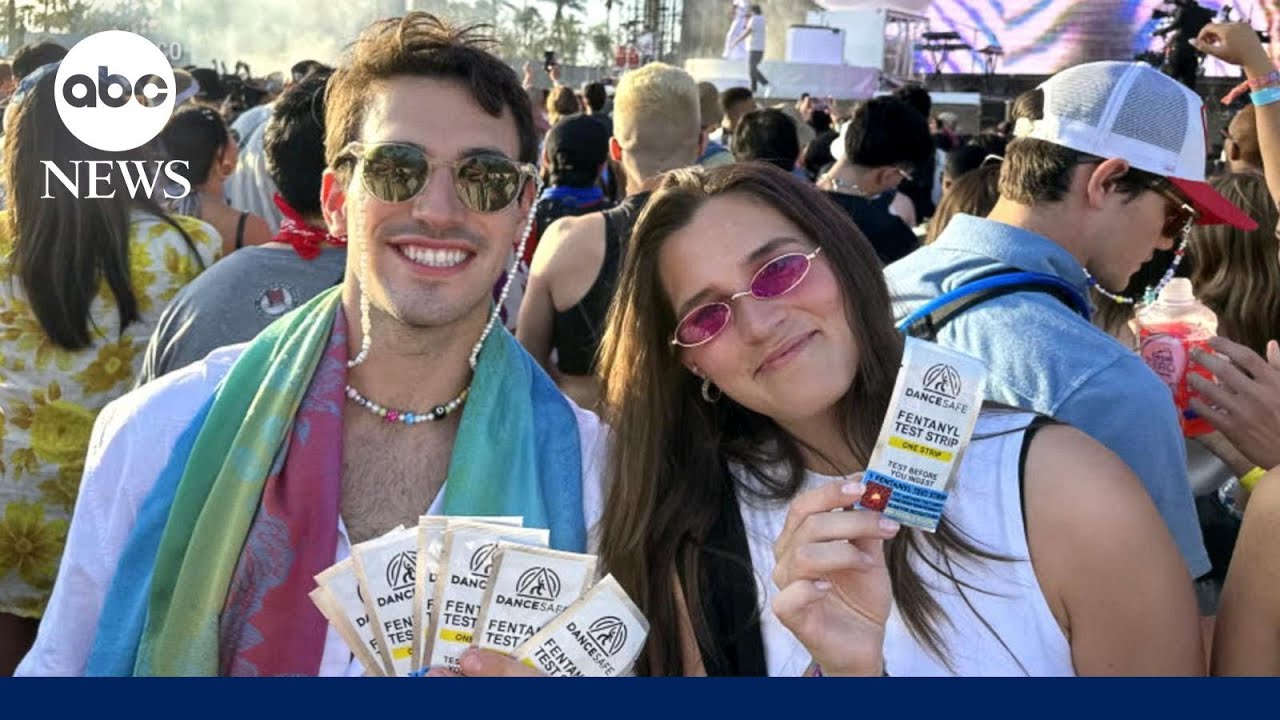 Harm reduction group hits Coachella with Fentanyl test strips and Narcan