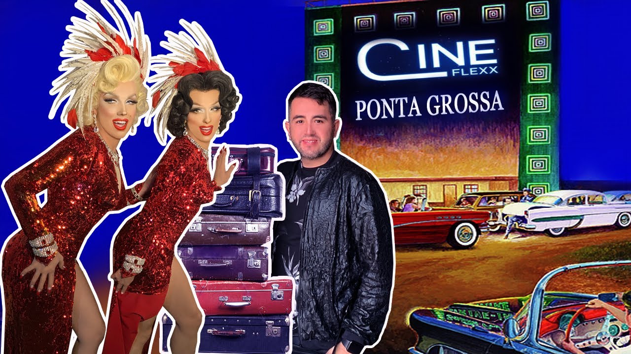 VLOG #6 NOSSO SHOW NO CINE DRIVE-IN - Mis Amores By Deendjers