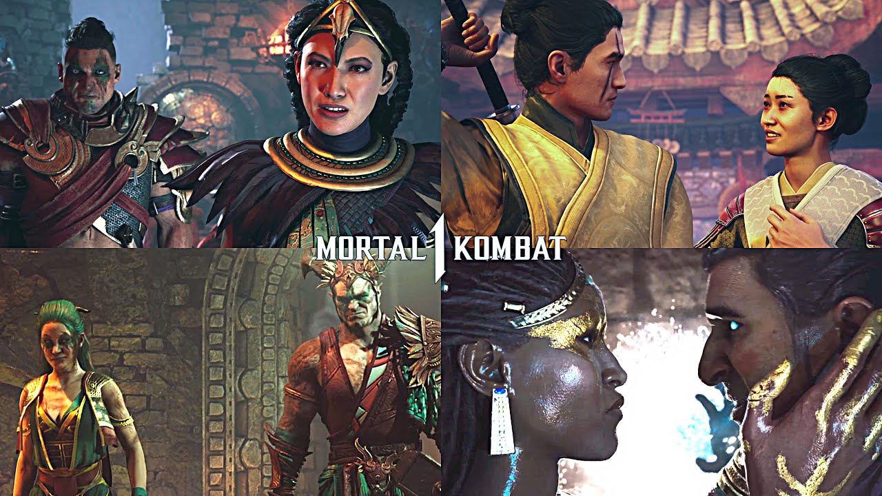 Mk1: Khaos Reigns - ALL Couples Scenes