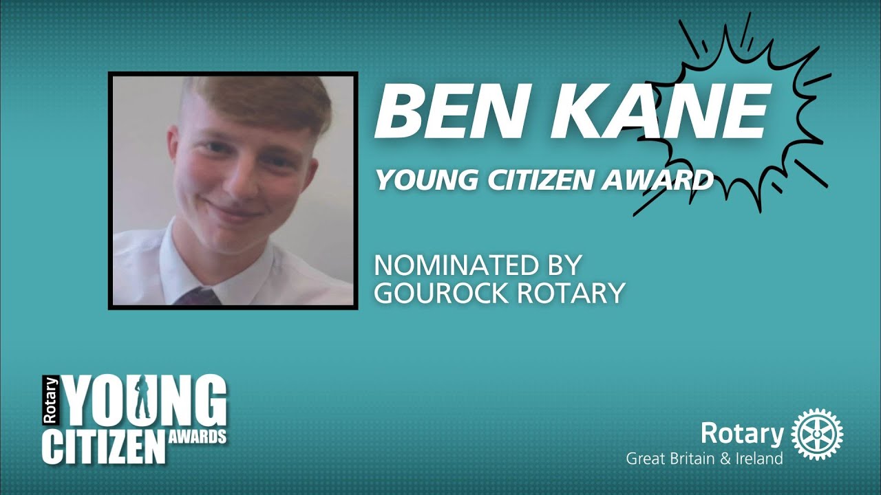 Rotary Young Citizen 2023 - Ben Kane