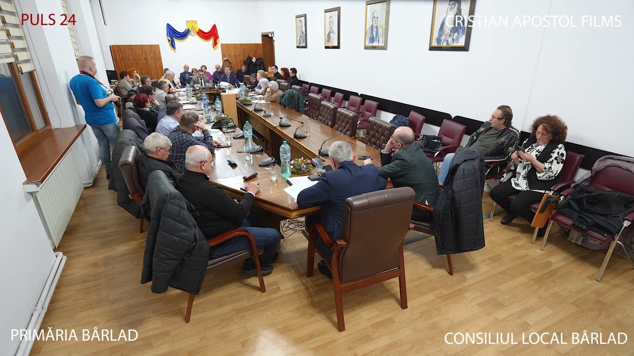 Ședința Consiliului Local  Bârlad /   22.12.2025 /  partea 1