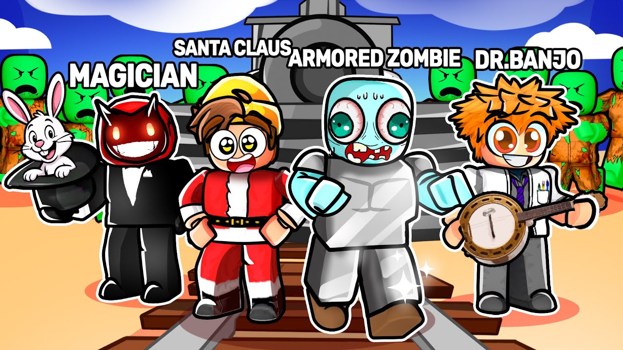 We Made OUR OWN CLASSES In Roblox Dead Rails!