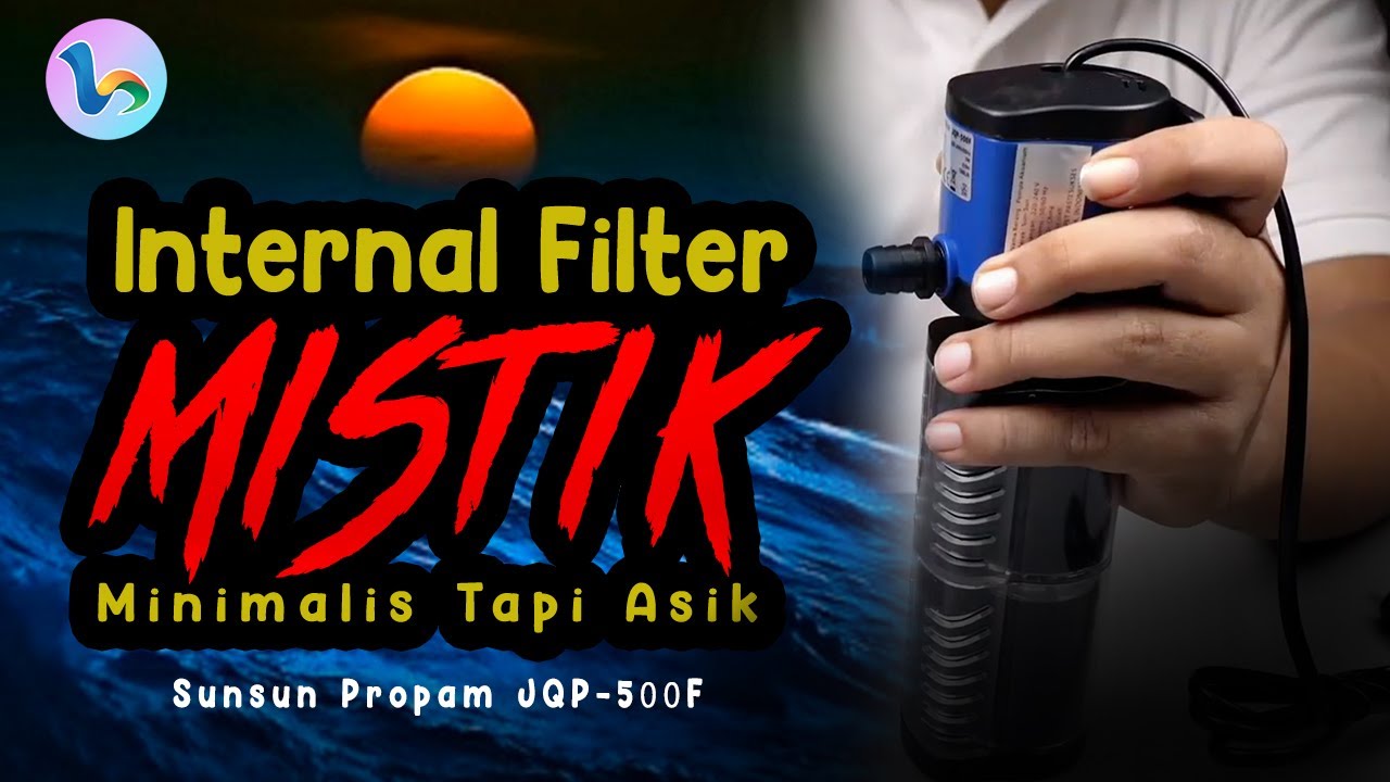 MYSTIC GUARD AQUARIUM INTERNAL FILTER | SUNSUN JQP 500 F PROPAM