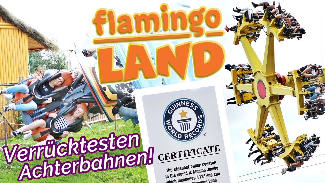 Tag 4: Liegend Achterbahn fahren? | Flamingo Land | England-Tour Vlog 2019