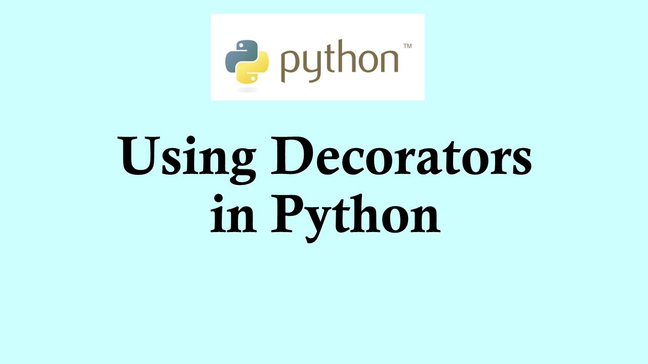 Простые уроки по Python | Использование декораторов в Python