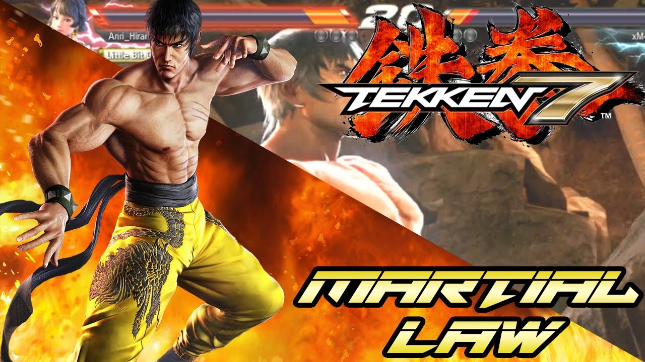 Tekken 7 Online PvP - Martial Law Gameplay - 