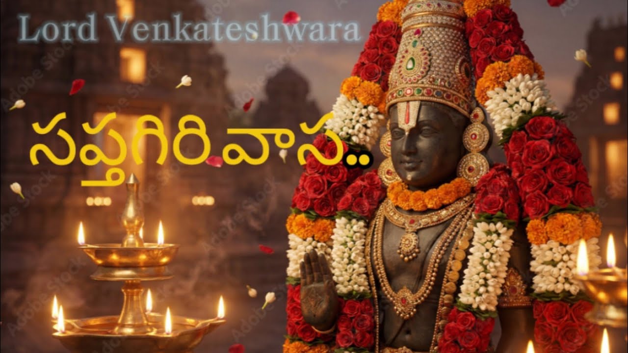 Sapthagirivasa Srinivasa | సప్తగిరి వాసా... శ్రీనివాసా... | Lord Venkateshwara Song | Ritesh_9109