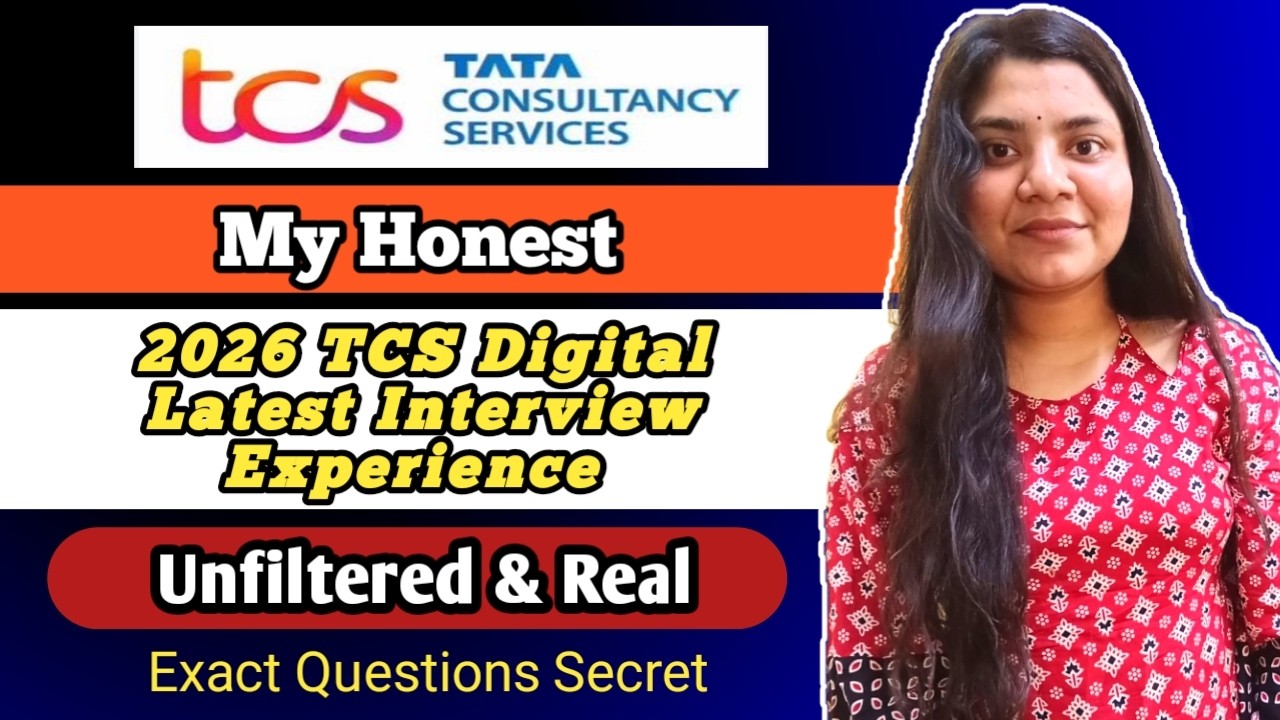 TCS NQT Digital Interview Experience 2026 | Honest Review | TR MR HR | TCS NQT 2026 Hiring Process