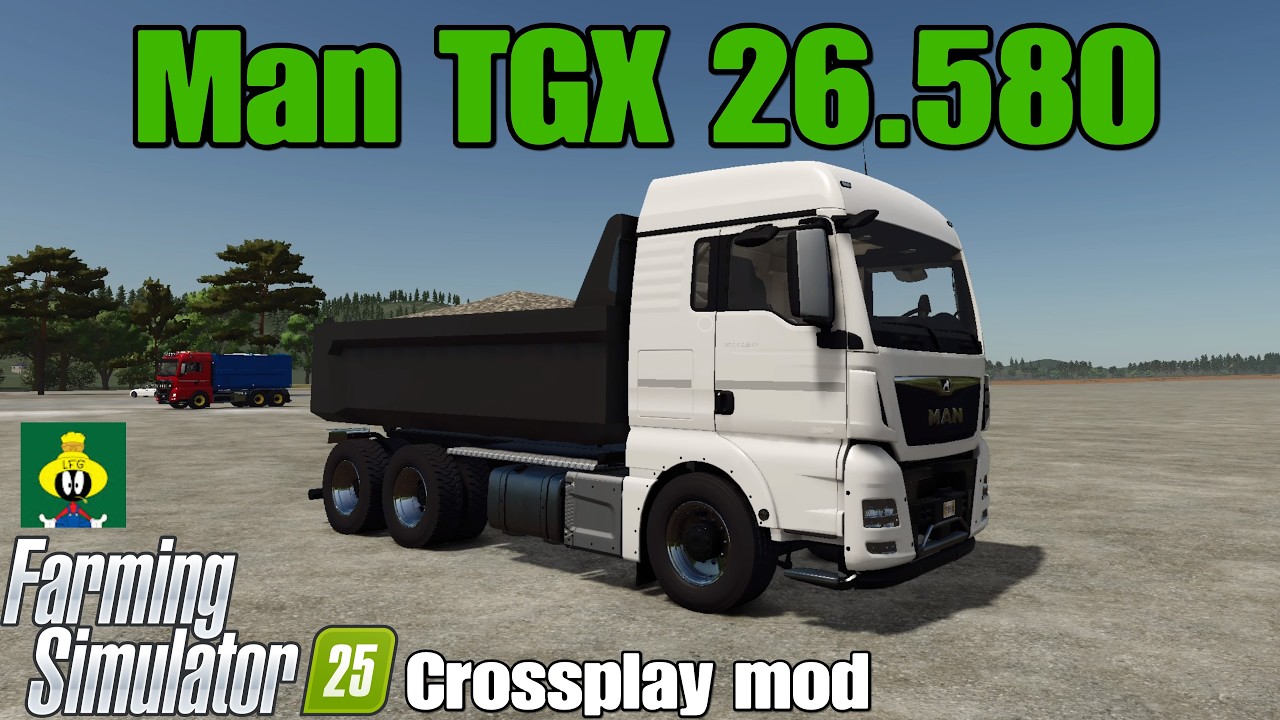 Мод кроссплея Man TGX 26.580 / FS25