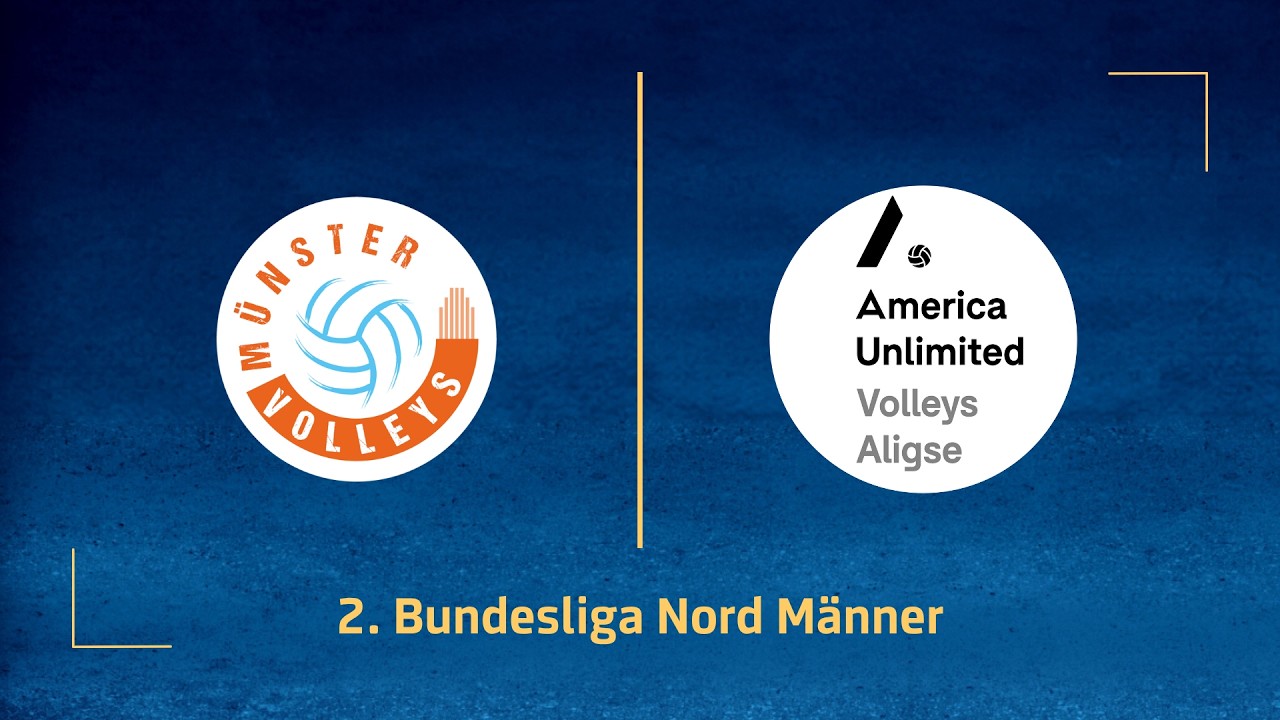 M&uuml;nster Volleys &ndash; America Unlimited Volleys Aligse (2. Volleyball Bundesliga Nord M 25/26)