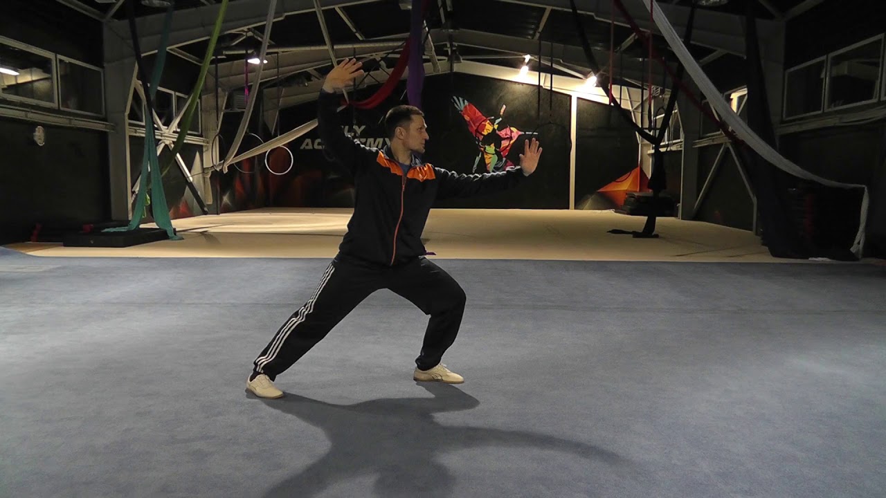 58. Formy Taijiquan (Tai Chi) - 85 Yang TJQ - fragment 4