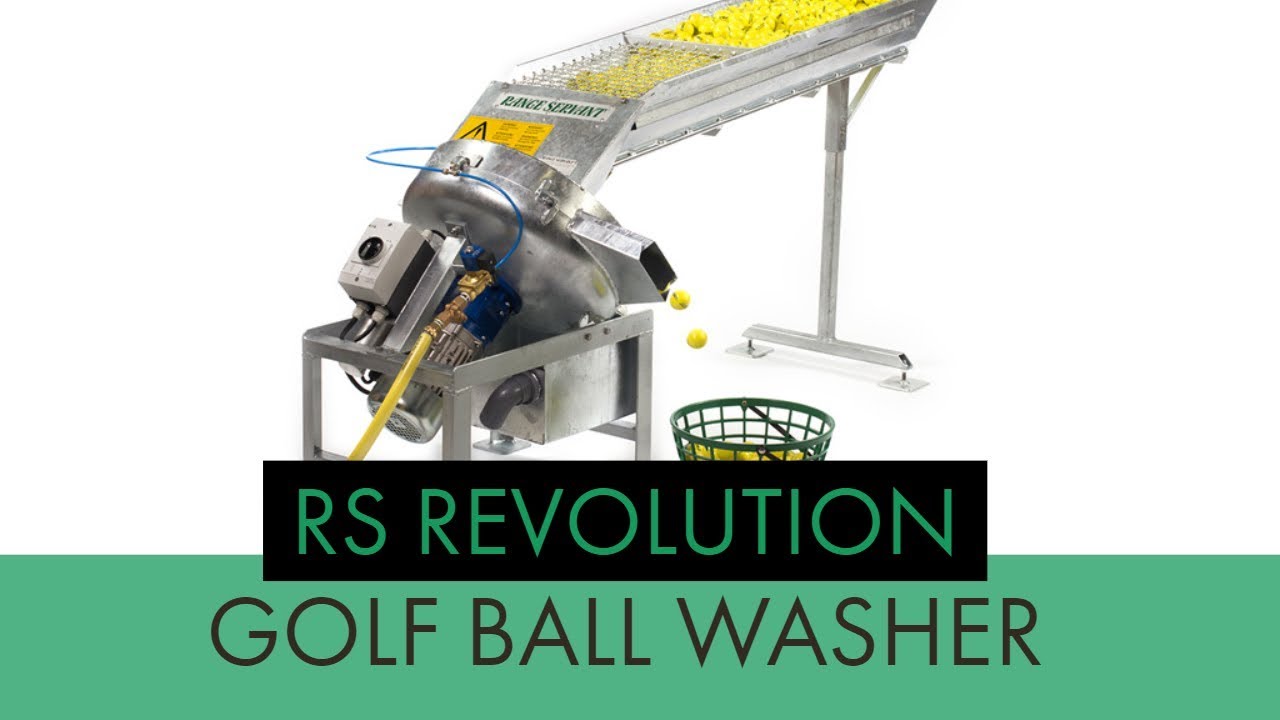Revolution Golf Ball Washer - Range Servant America