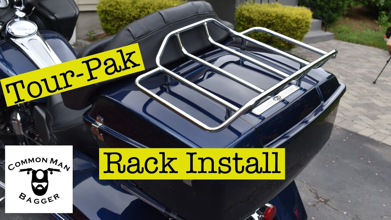 Harley Davidson Tour-Pak Rack Install