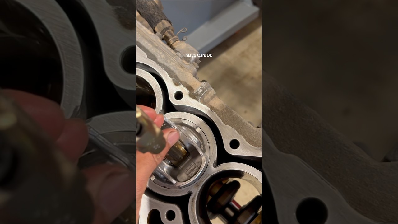 Corolla engine rebuilding