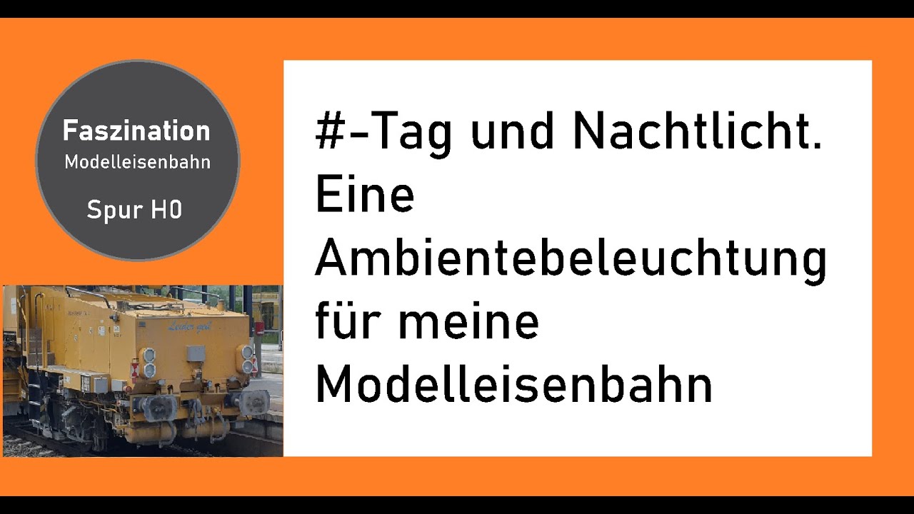 Mein Modellbahnzimmer braucht auch eine Modellbahnbeleuchtung!